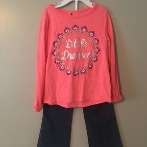Crazy 8 outfit- size 3t